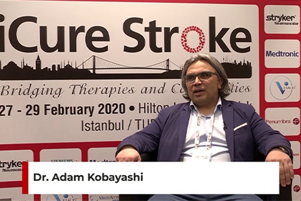 iCure Stroke 2020 Interview | Dr. Adam Kobayashi